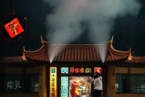 家庭剧集《玻璃温室》封面，雾面玻璃后的层层绿植